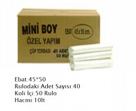 BNS Mini Boy Çöp Torbası 40×50